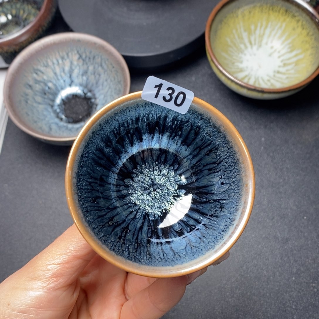 茶盏建窑建盏主人杯130