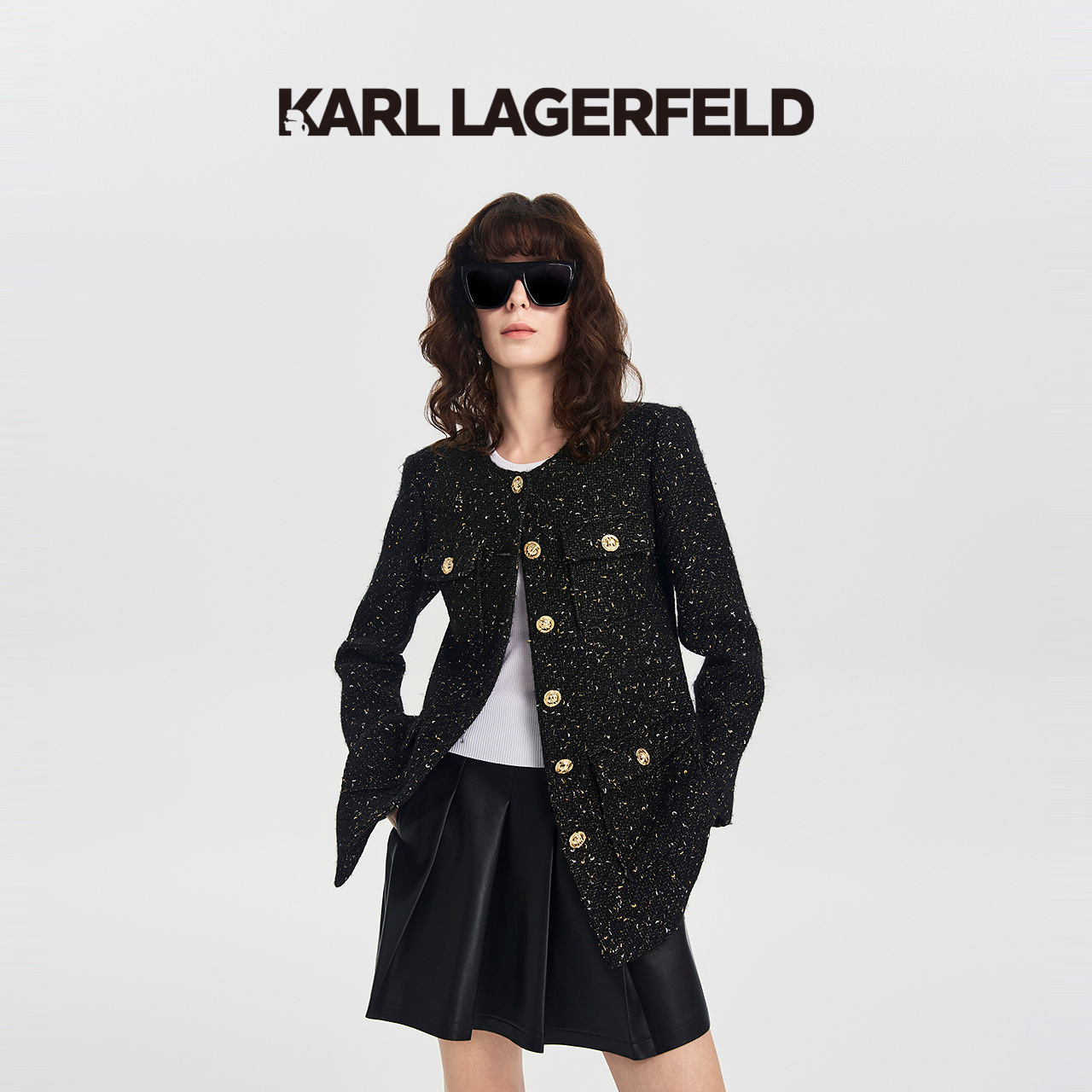 【李老板专属】KARLLAGERFELD秋季新款短外套M26E1506