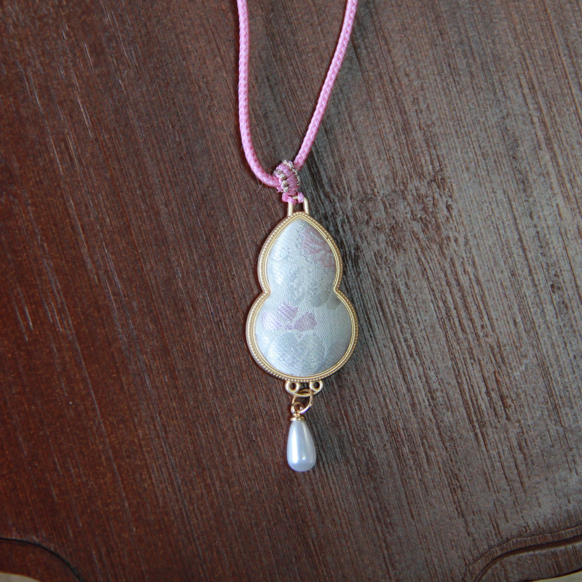 非遗宋锦单面葫芦挂件