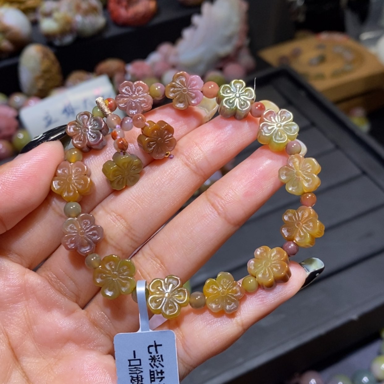 【闪购商品】未镶嵌手链玛瑙/玉髓盐源玛瑙