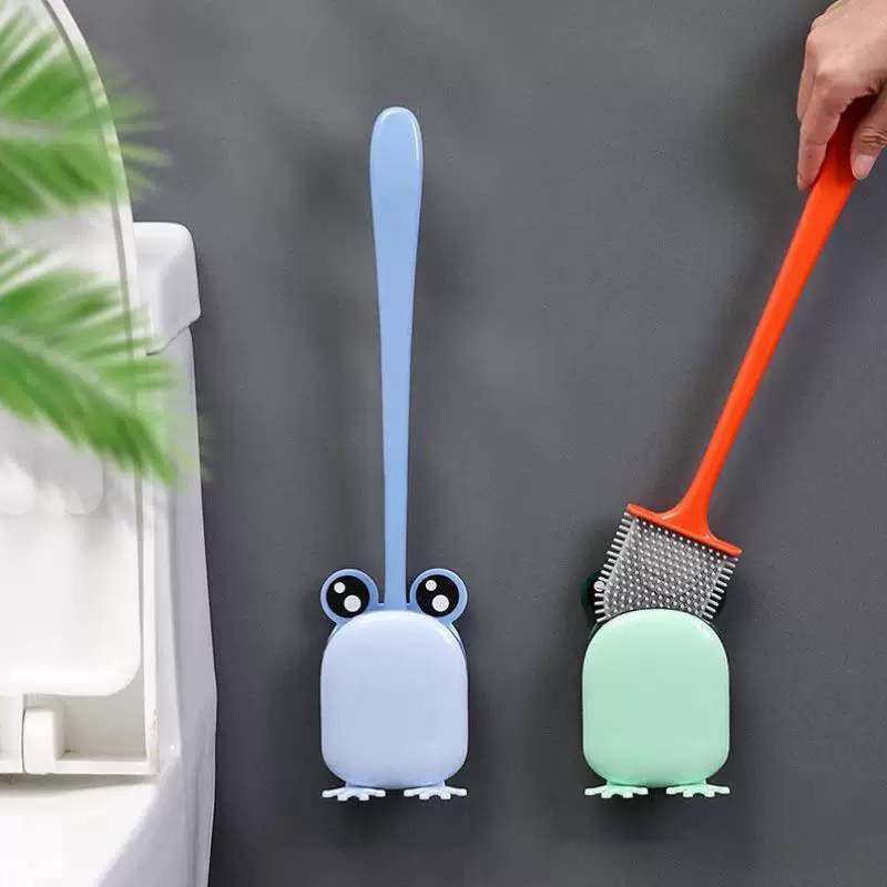 新款青蛙硅胶马桶刷2个