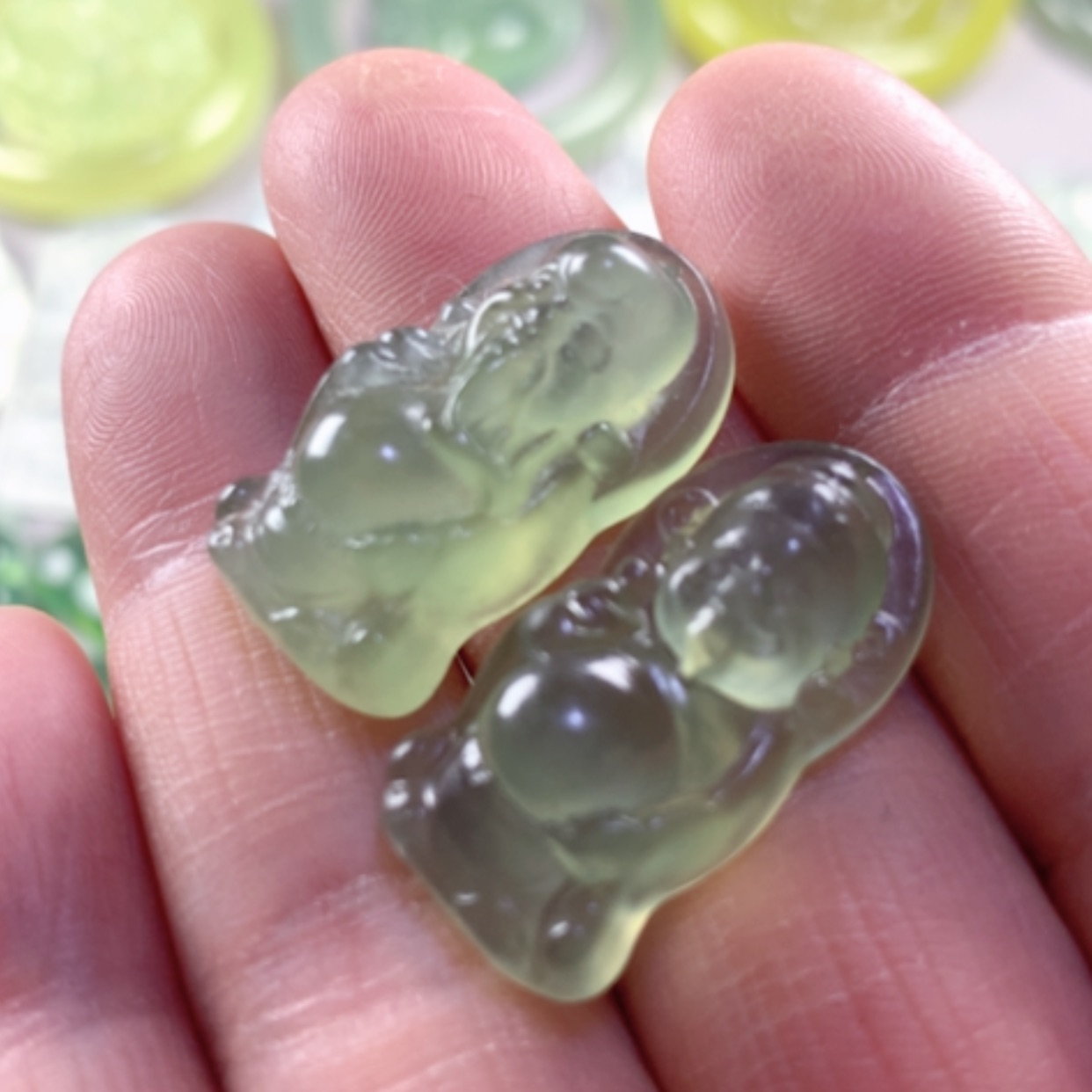 【闪购商品】蛇纹石玉岫玉未镶嵌