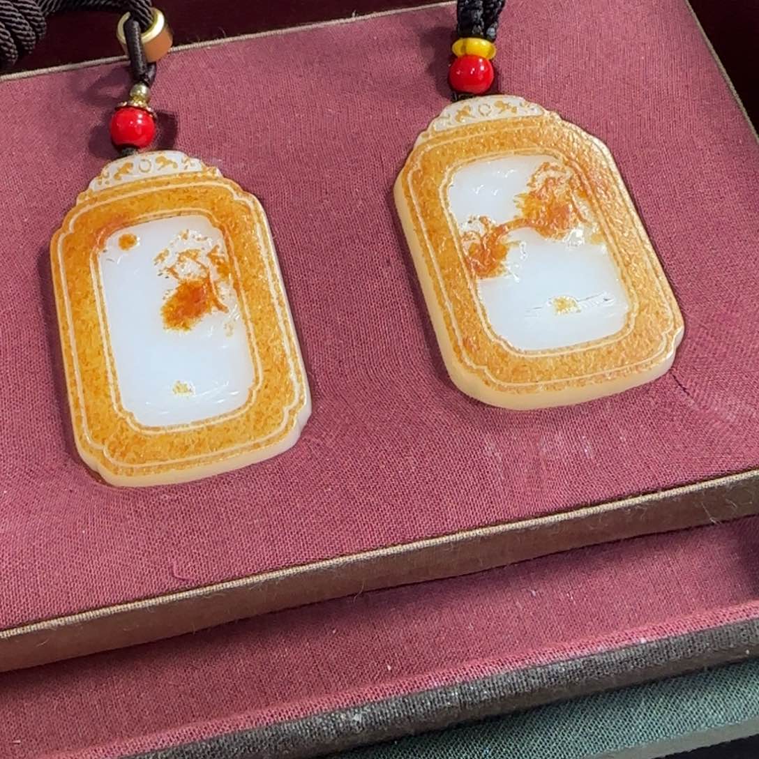 和田玉挂件未镶嵌