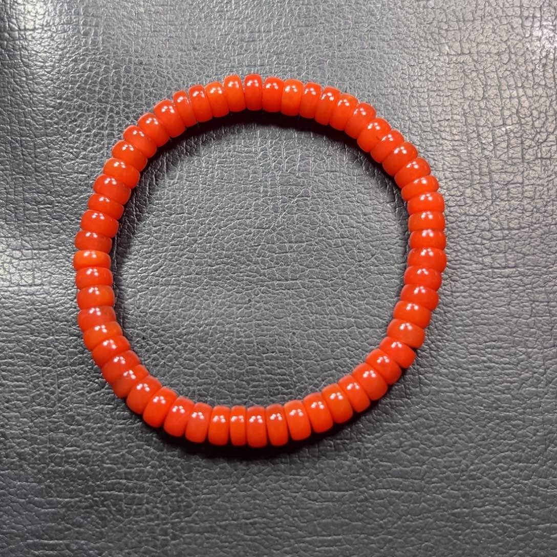 南红玛瑙未镶嵌药片单圈卡6