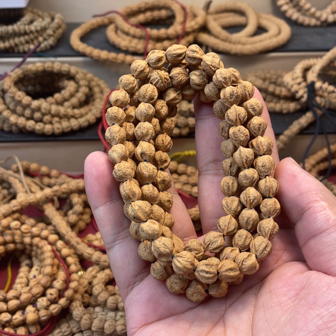 柏香籽/百香籽吊坠蓝**空