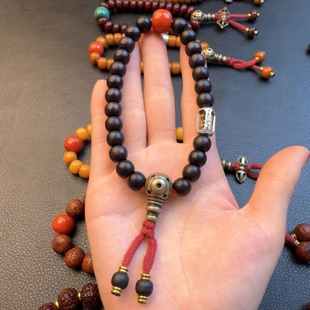 风车木（黑檀木）?**陷紫檀木