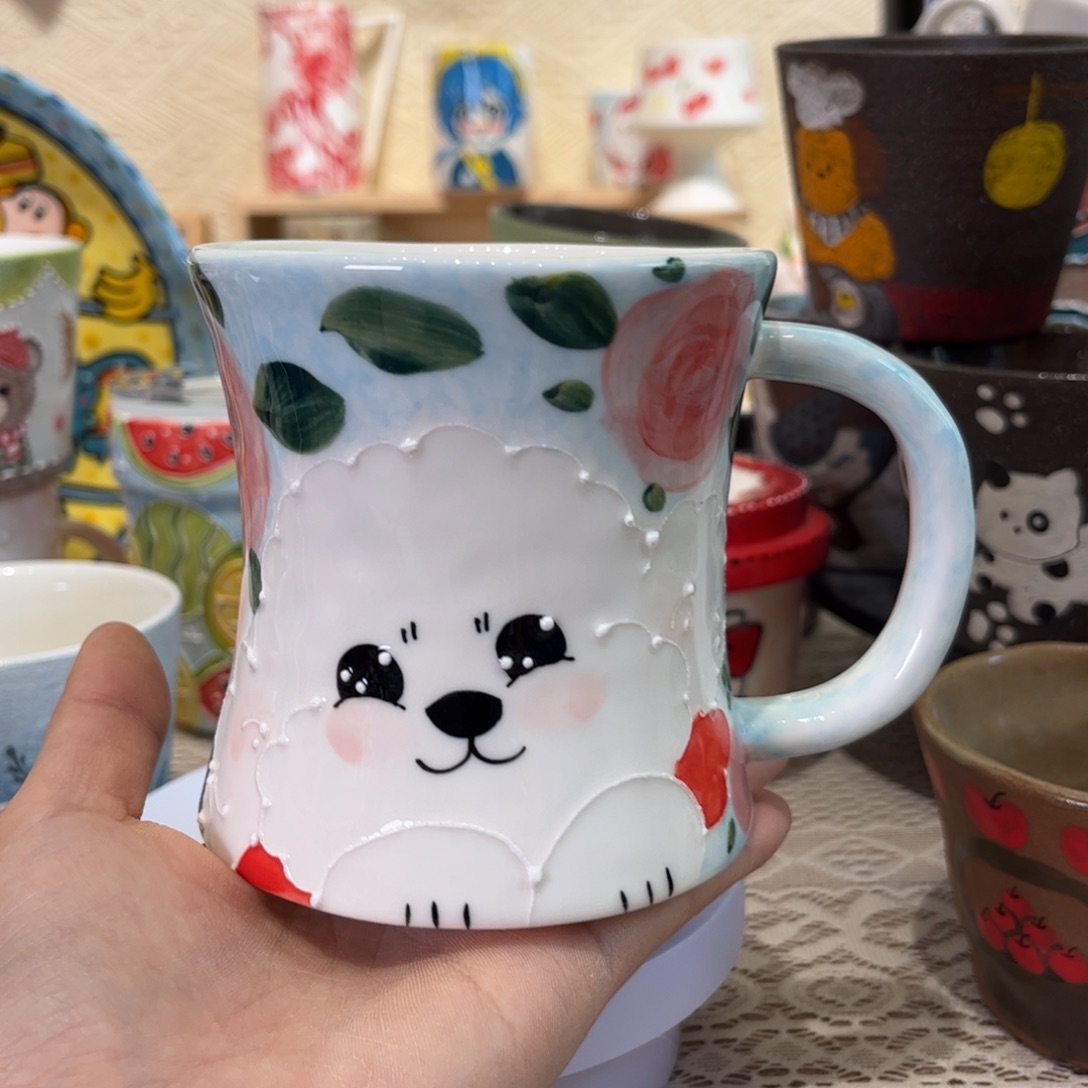 摆件景德镇陶瓷马克杯