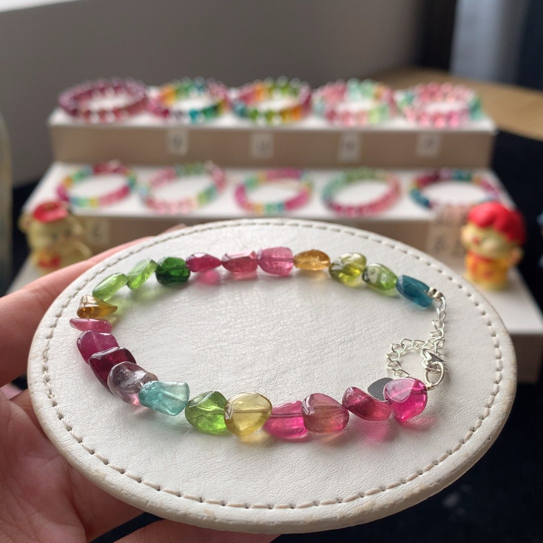 手链合金碧玺碧玺