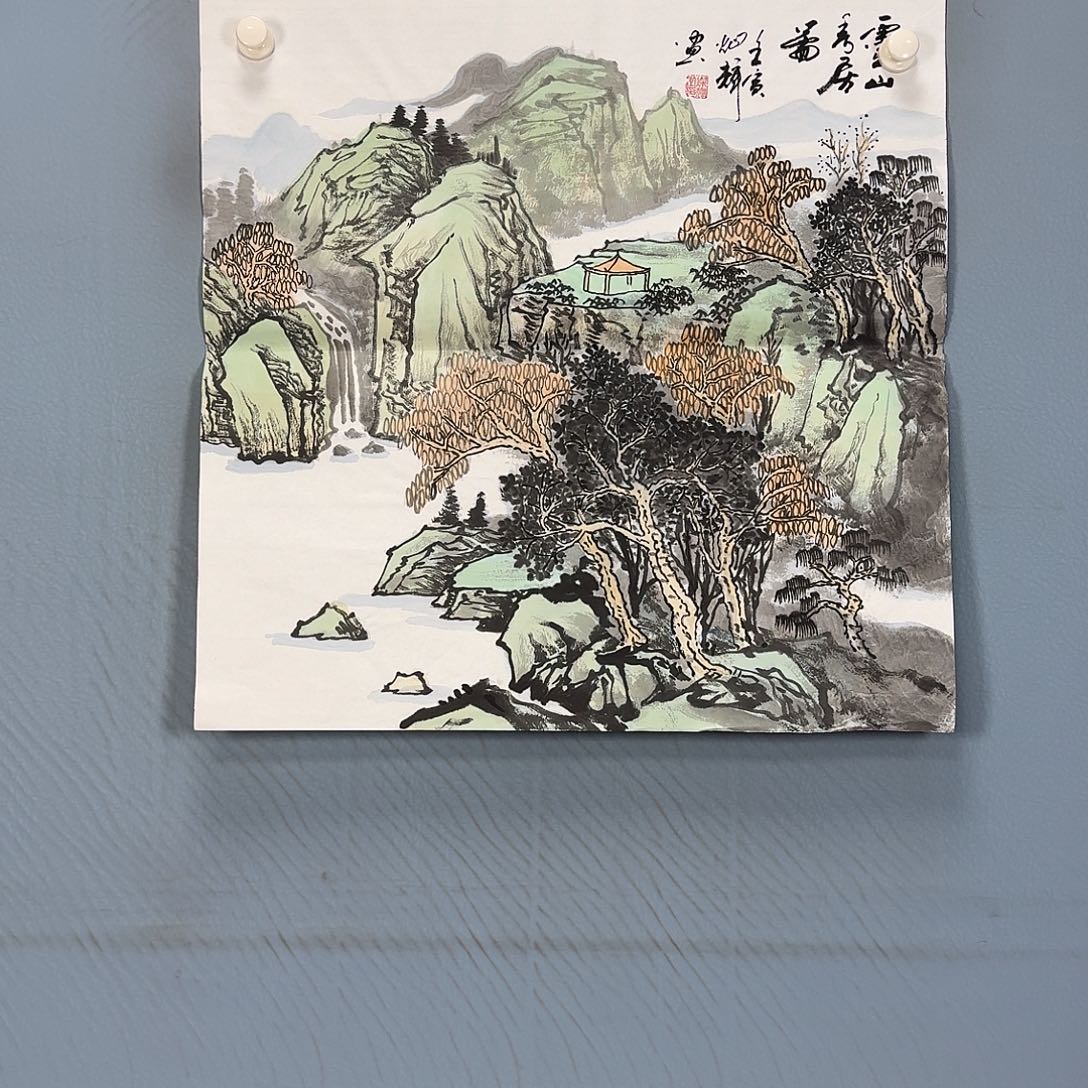 国画1566 牡丹仙子们加油