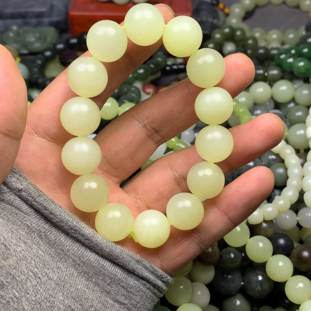 和田玉手链未镶嵌