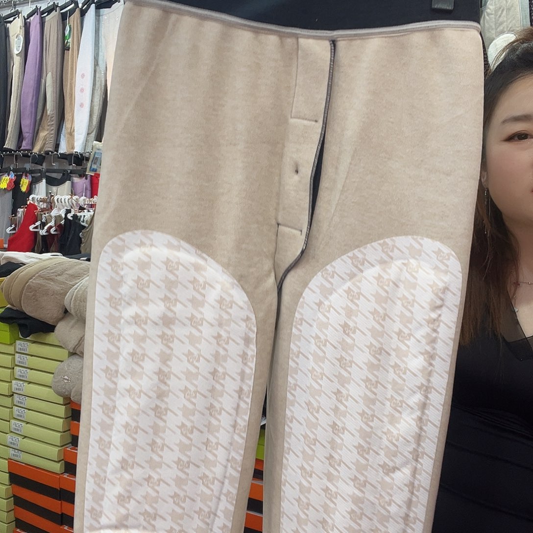 羊羔毛125-145斤男羊毛保暖裤2 X