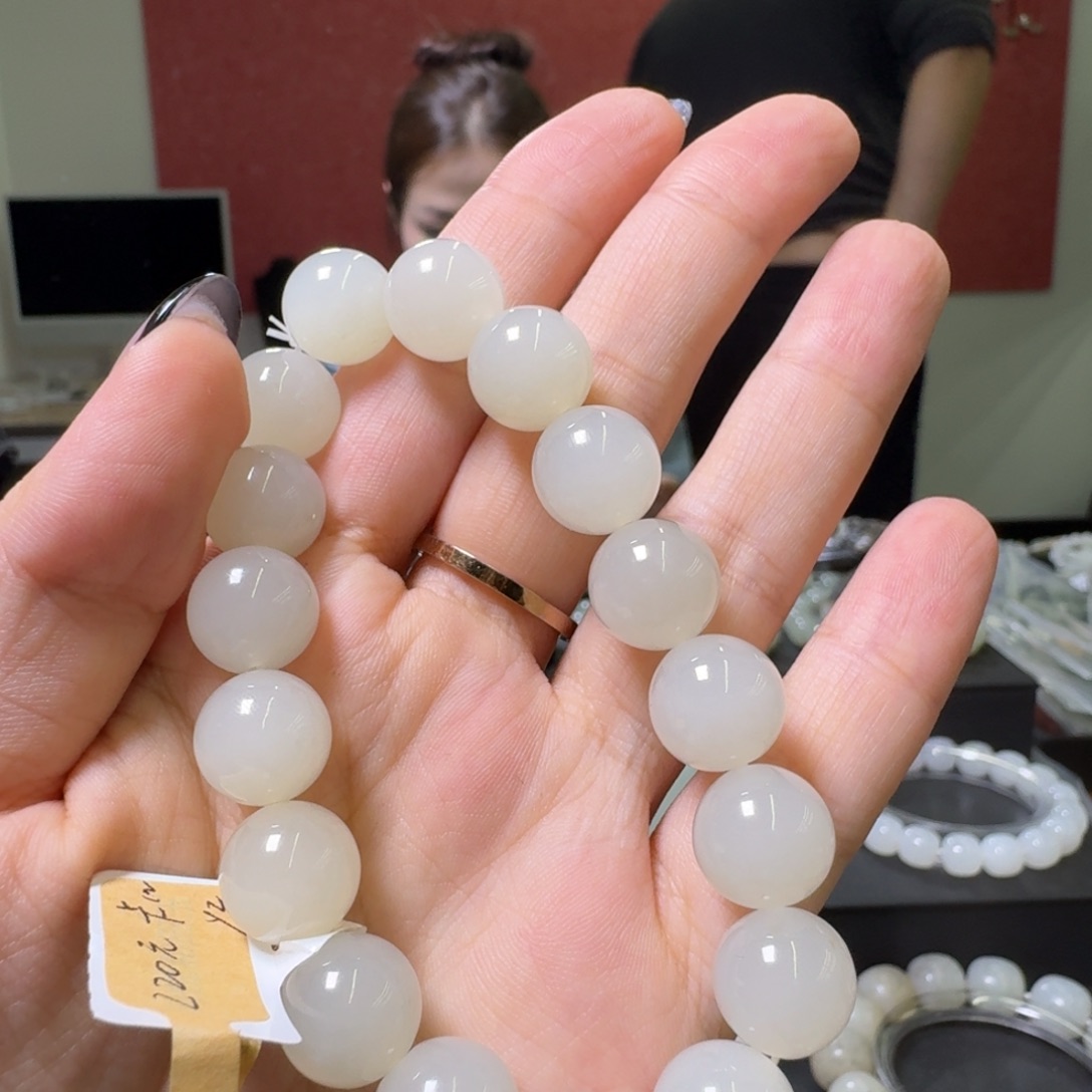 和田玉手链未镶嵌