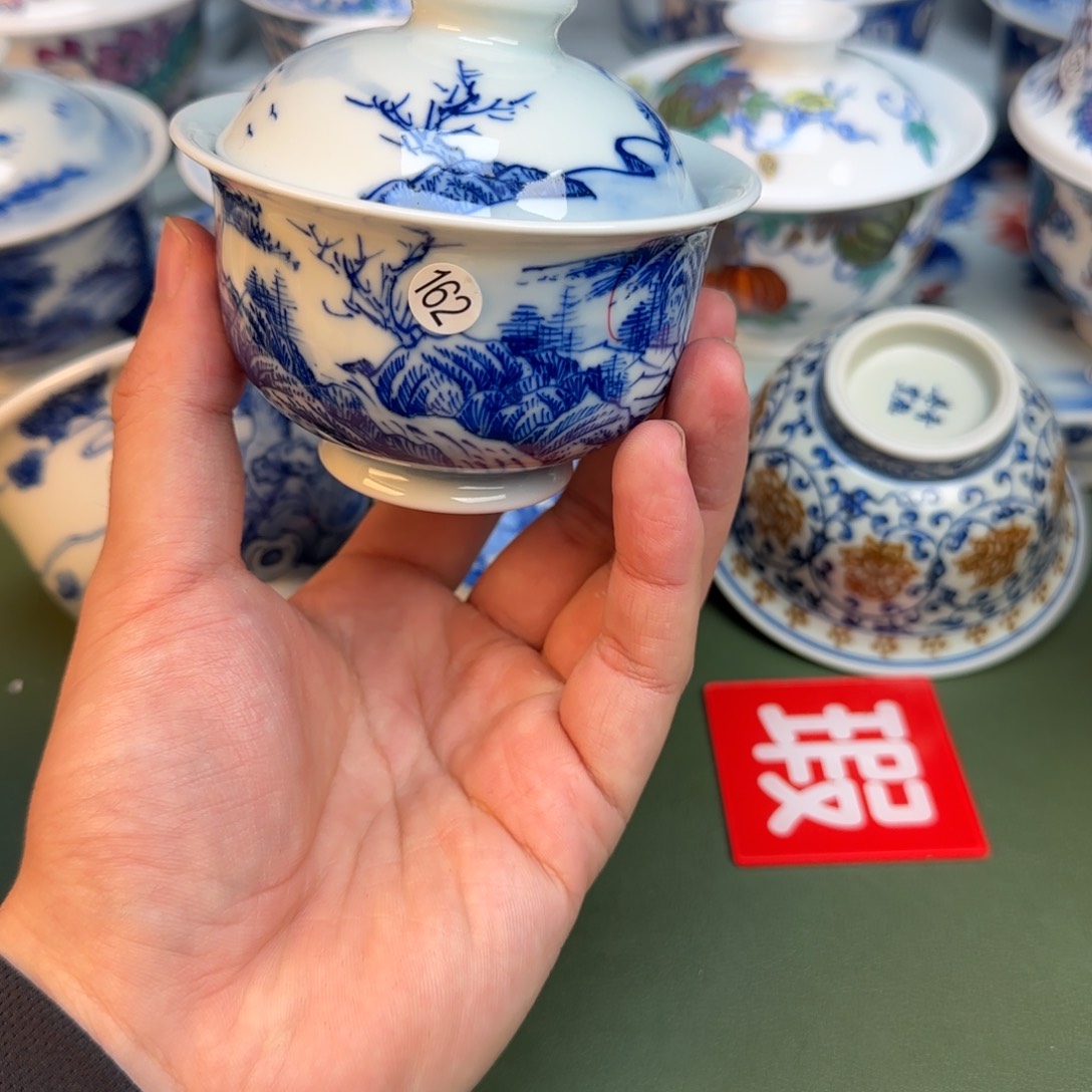 彦祖纯手工手绘茶具162