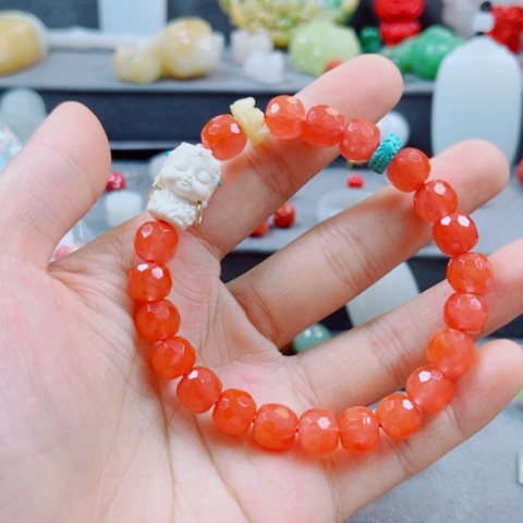 手链未镶嵌南红玛瑙
