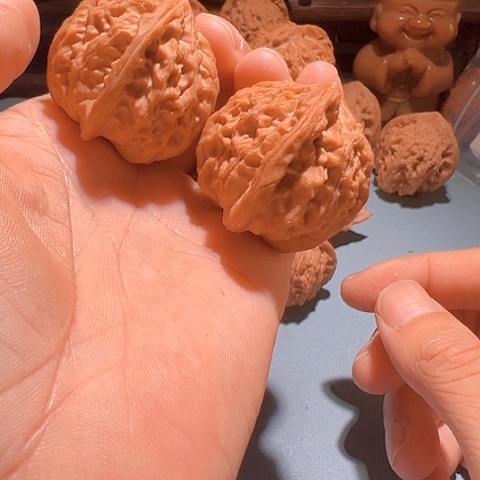 文玩核桃把件平谷寿桃40