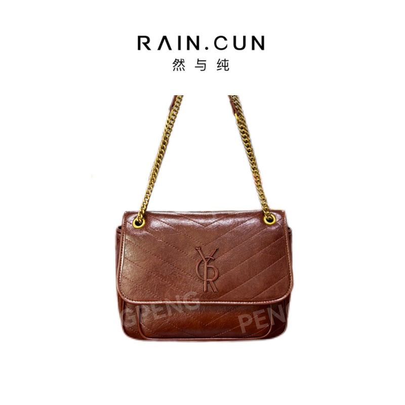 RAIN.CUN SD-50202-可可棕 轻奢女士时尚潮流时尚腋下包