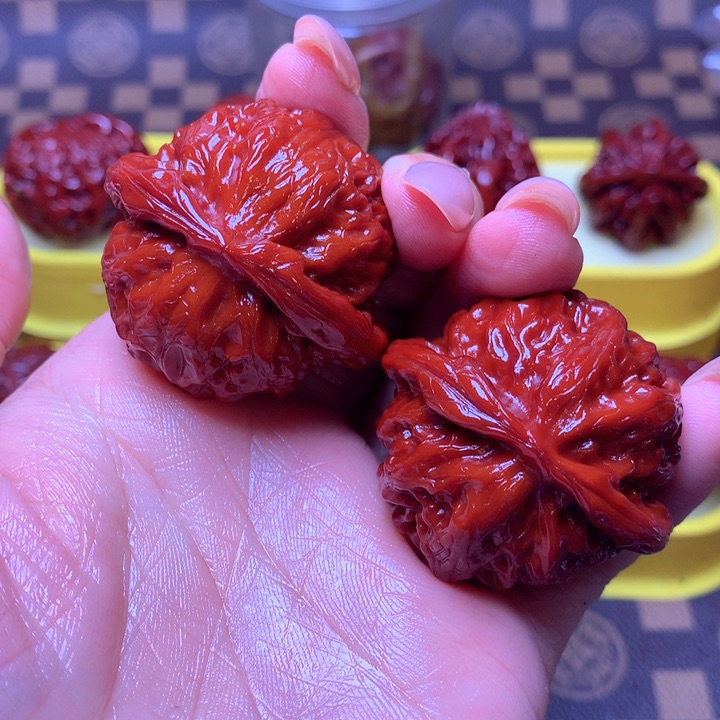 文玩核桃把件宫灯42