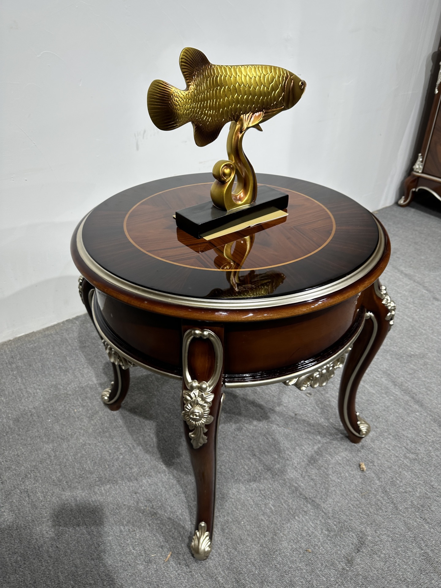 AM10-07圆 几 660*660*660 茶几圆几茶几美式简约客厅轻奢家用