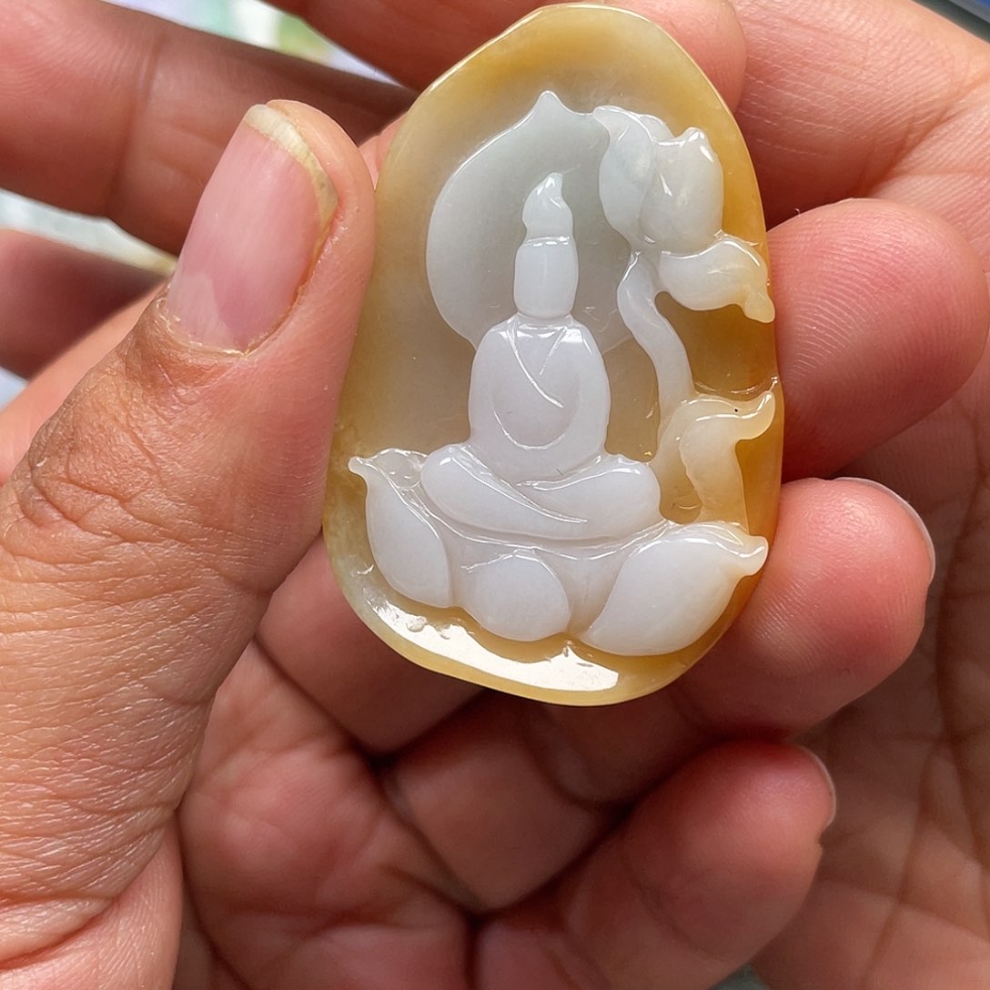 颈饰未镶嵌翡翠翡玉缘翡翠