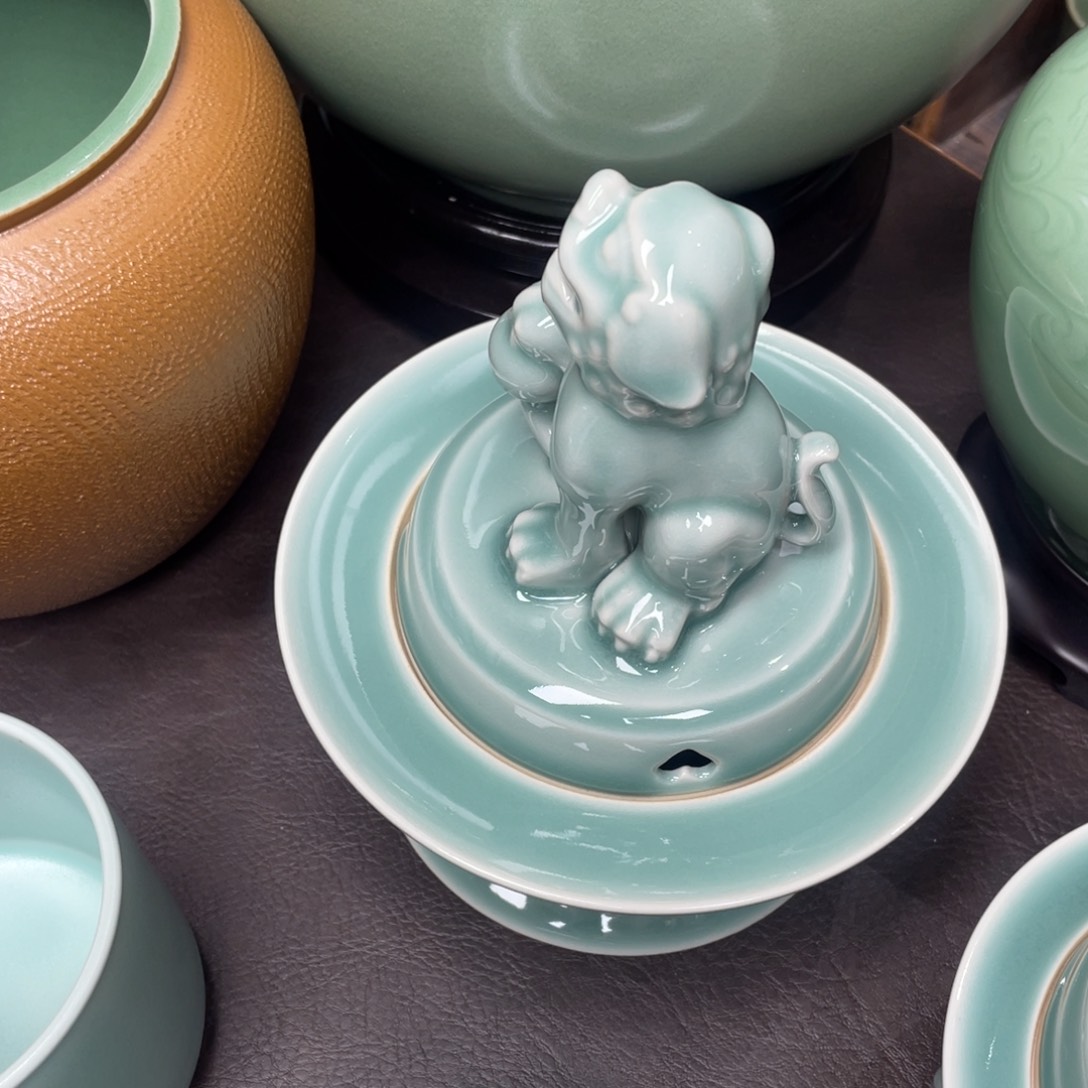 小**授福利青瓷茶具杯子