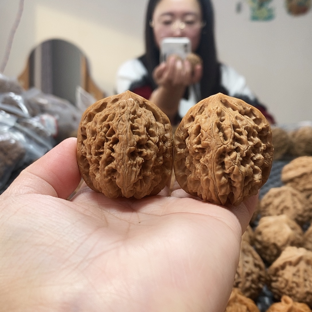 桃核吊坠水龙纹39修