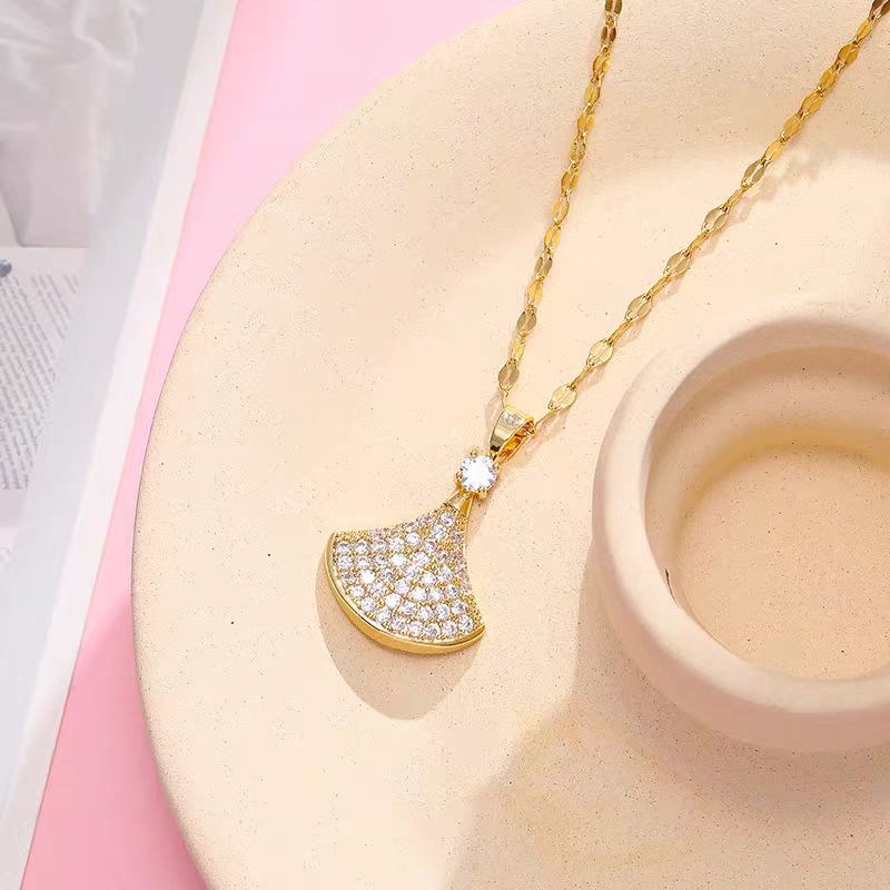 铜合金项链 2085时尚伞裙项链