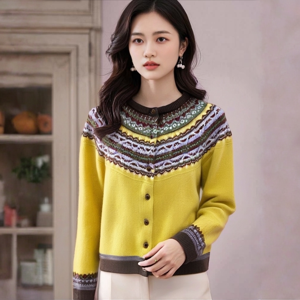 301-399毛衣毛衫时尚百搭圆领针织衫Jm1122