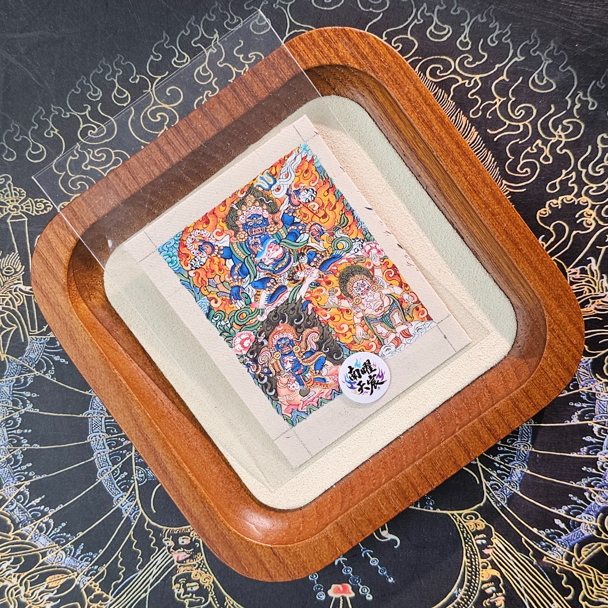 六臂大黑天，吉祥天，白六臂