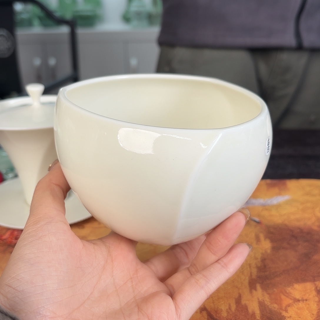 龙泉云间青瓷小米茶器