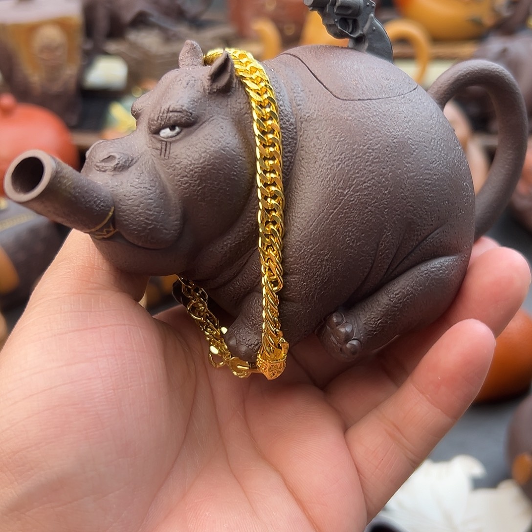 紫砂茶壶壶丝也很厉害