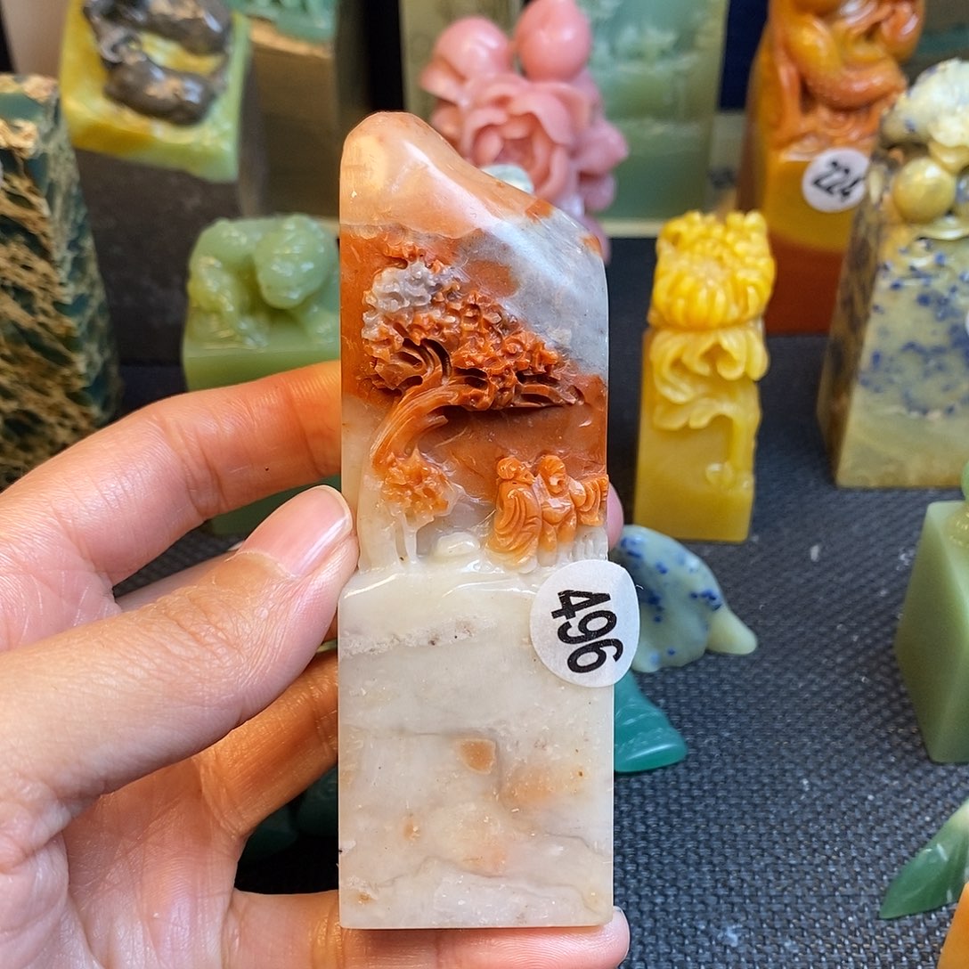 老挝石篆刻作品展