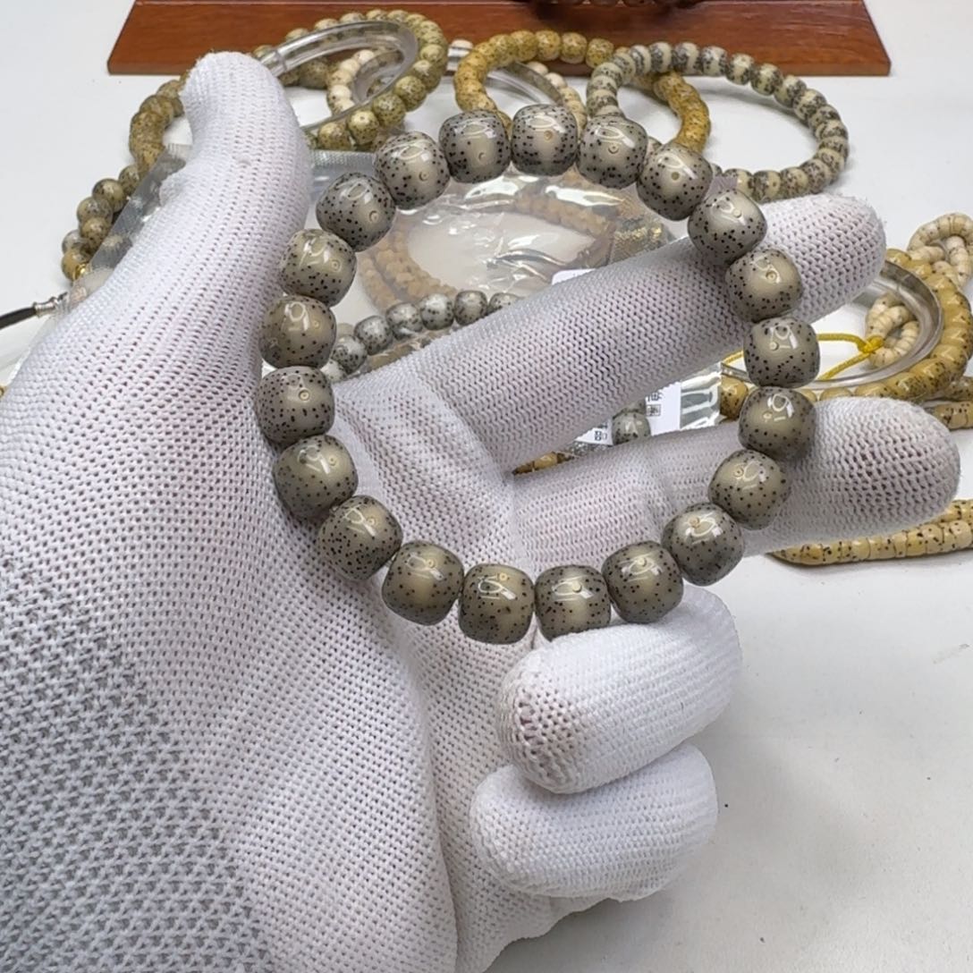 星月菩提手串23梵天小冰糖大眼睛针尖星11左右桶单圈