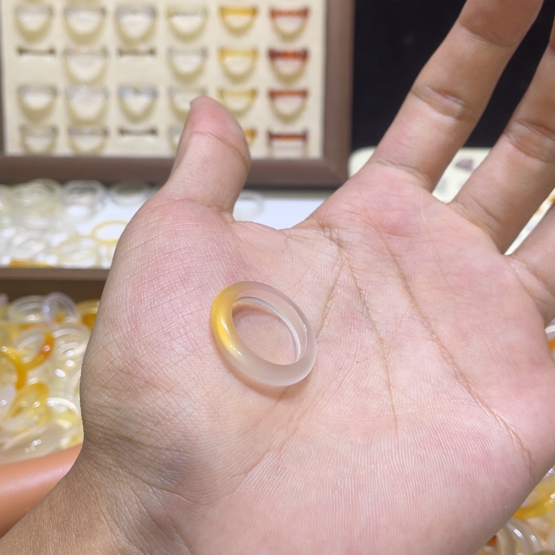 玛瑙/玉髓合金戒指516号港16