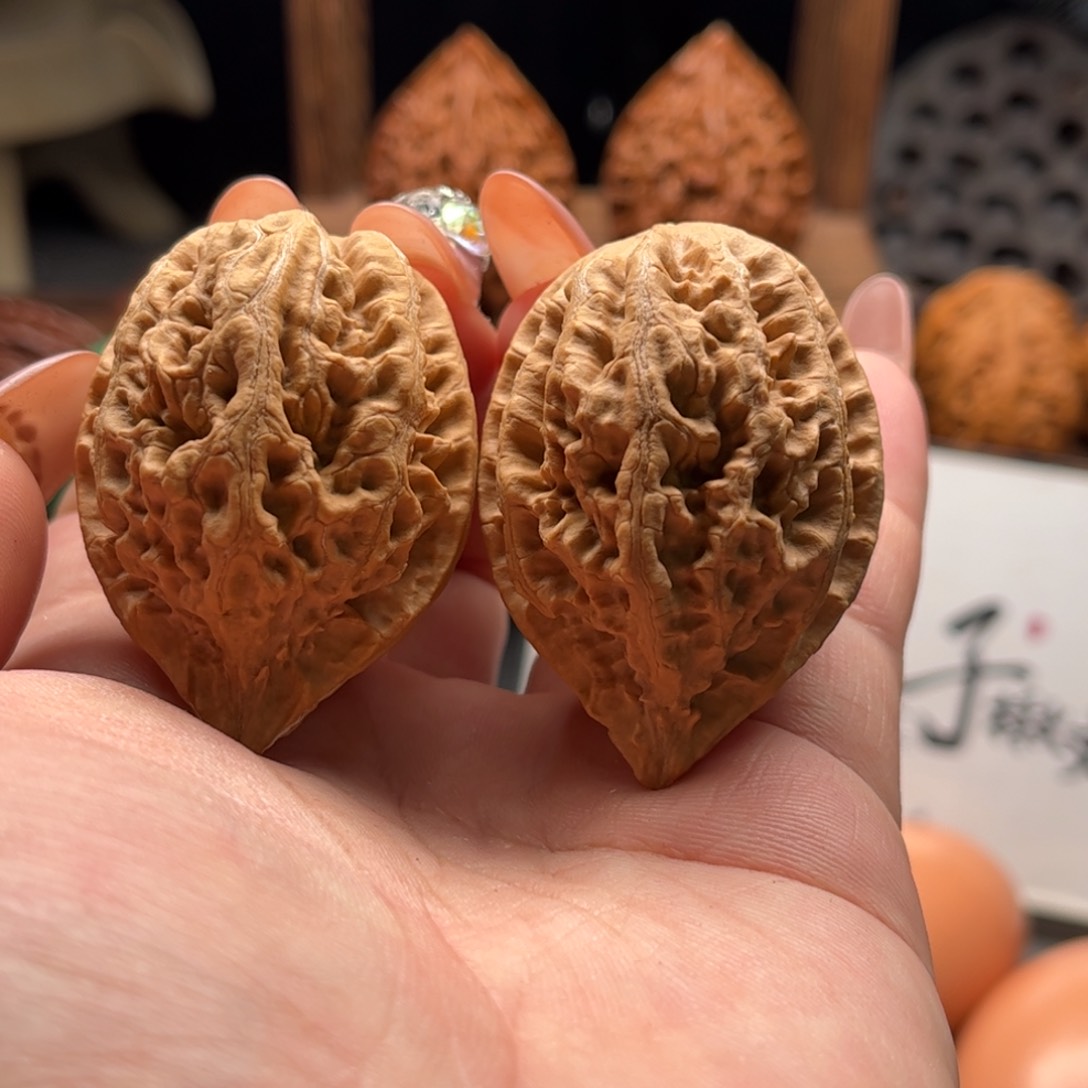 文玩核桃把件关东木子家楸大胖78