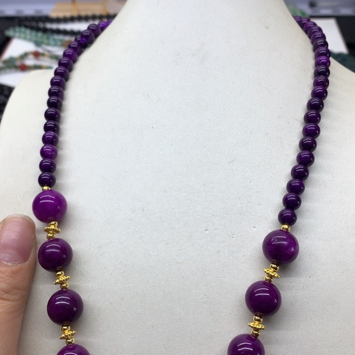 苏纪石（舒俱来）合金颈饰吊坠