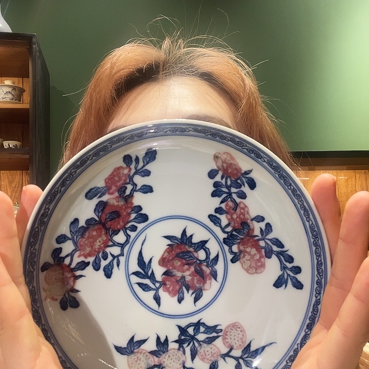 司**丽微瑕臻玉古坊原矿孔雀石釉里红