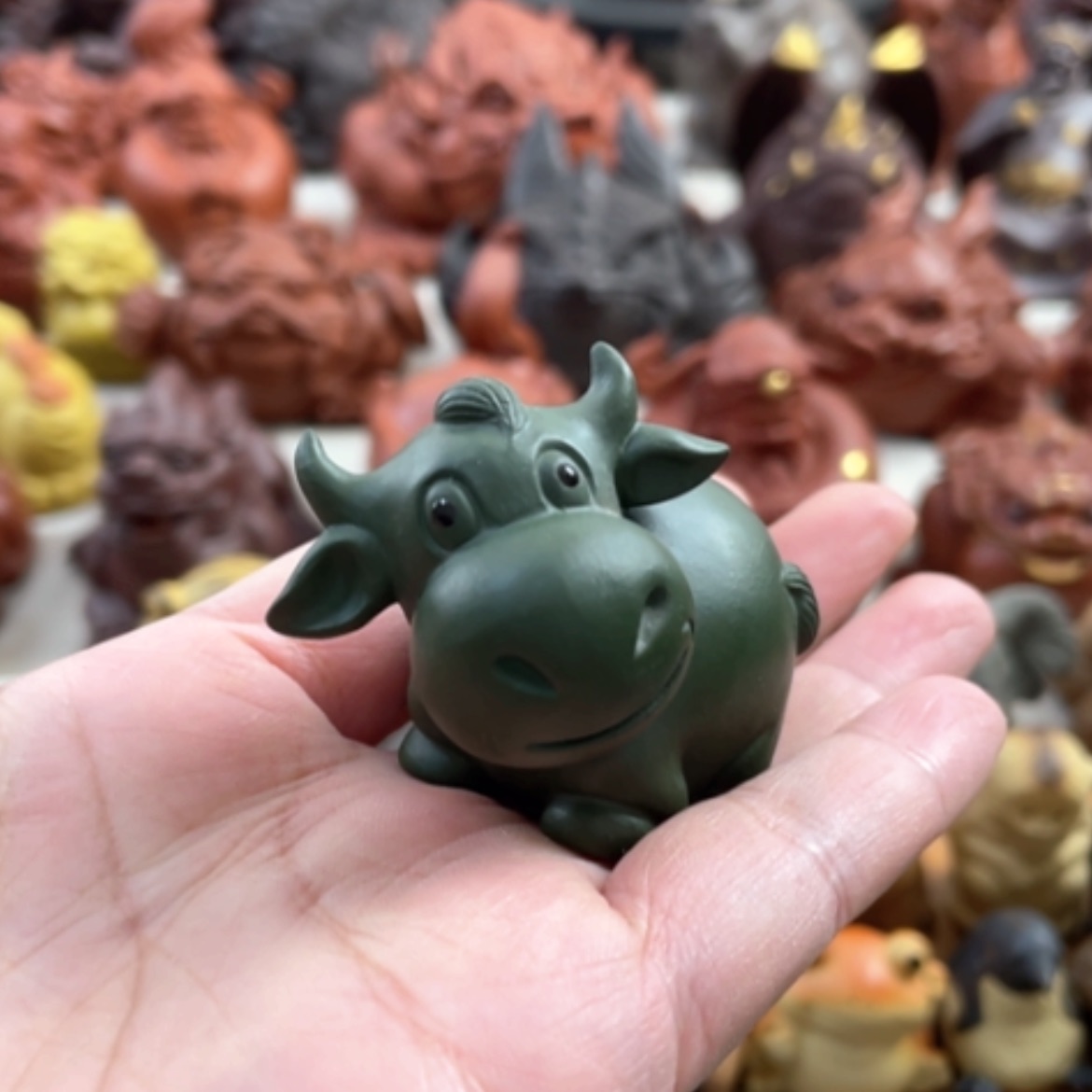 【闪购商品】紫砂茶宠紫砂小牛