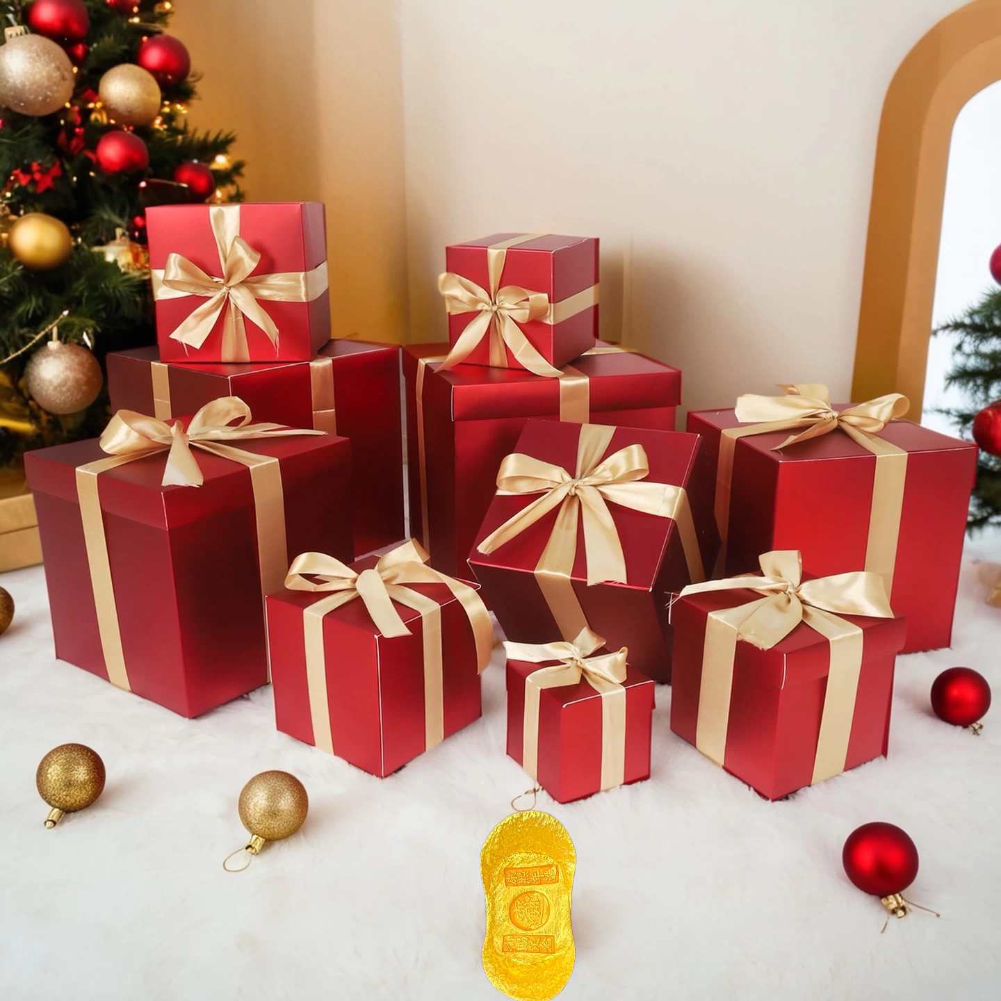 DIY创意礼盒原创春节风格精品挂件A515