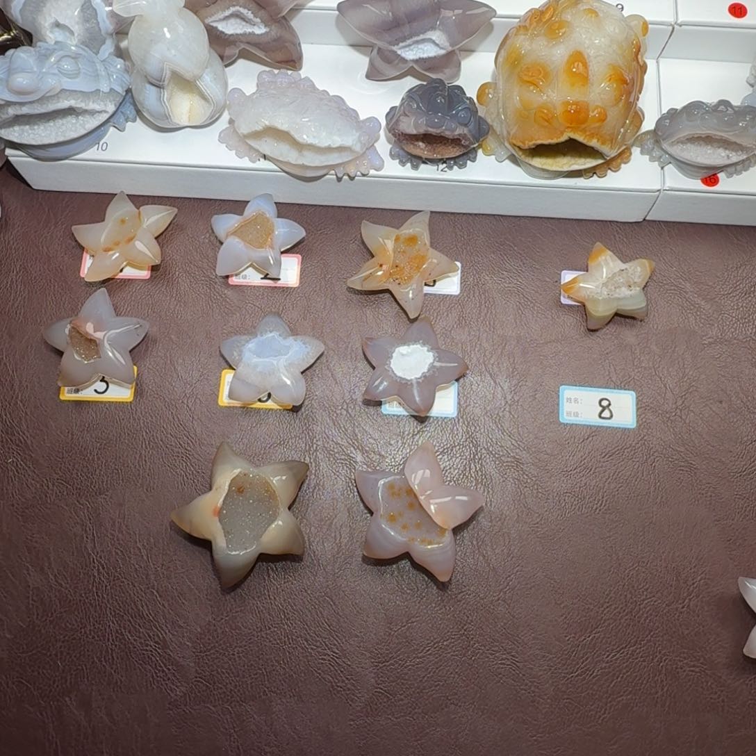 诗***钰玛瑙/玉髓未镶嵌挂件