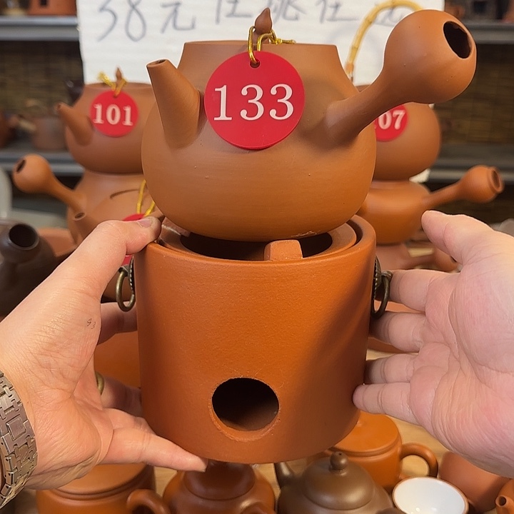 直身炉子，800葫芦壶