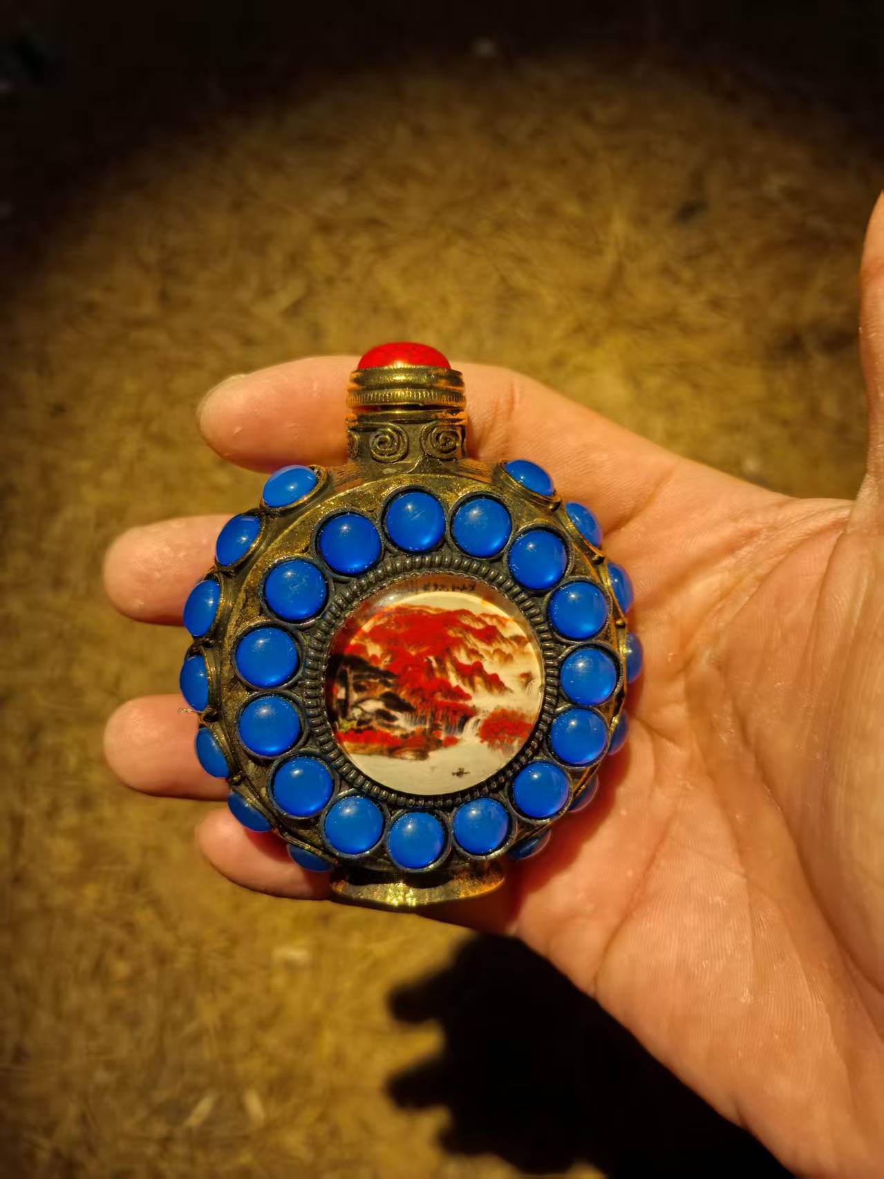 1个家居饰品摆件 精美摆件 132现代仿古复古工艺品