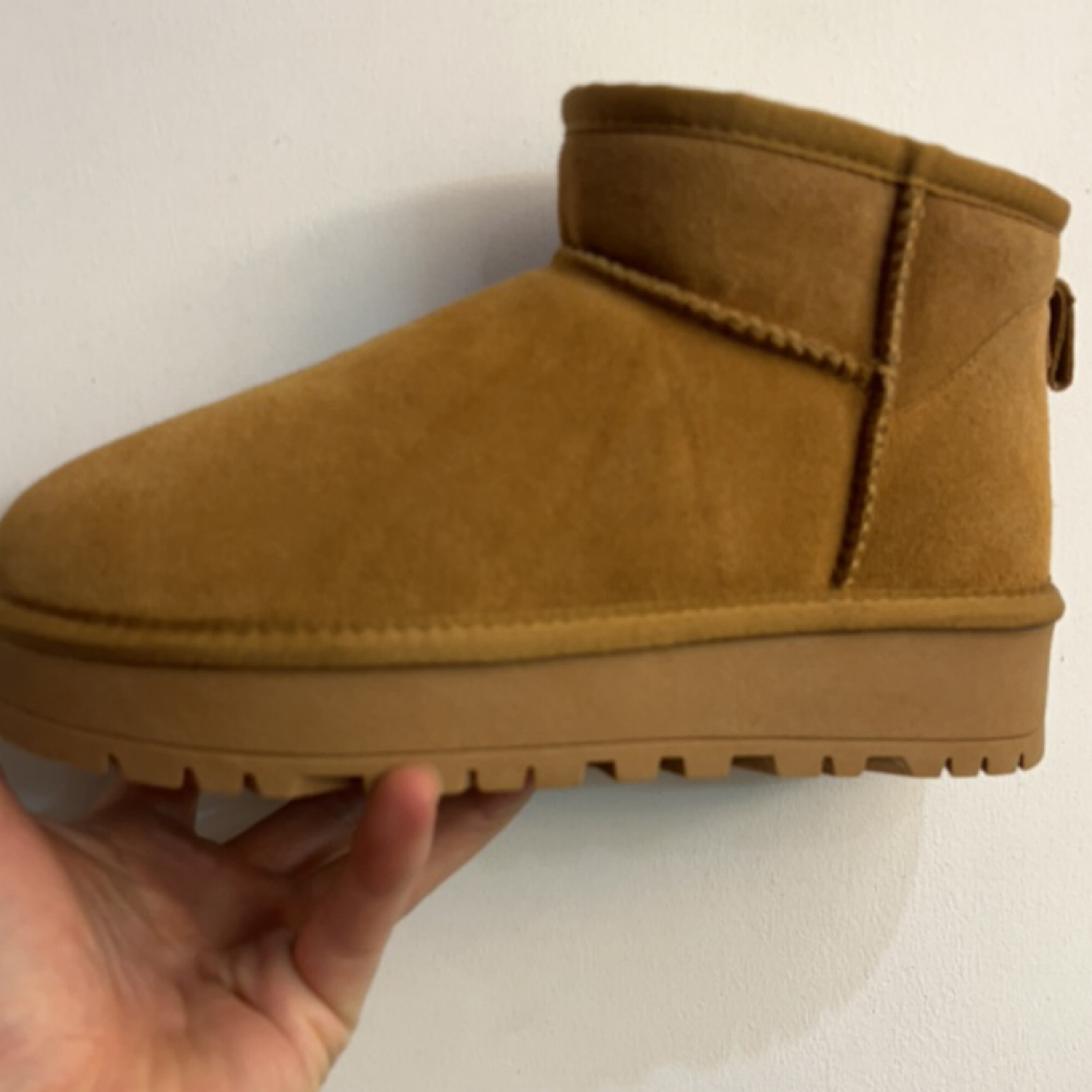 （图片无实物直播间叫道名去拍）自己拍不发雪地靴