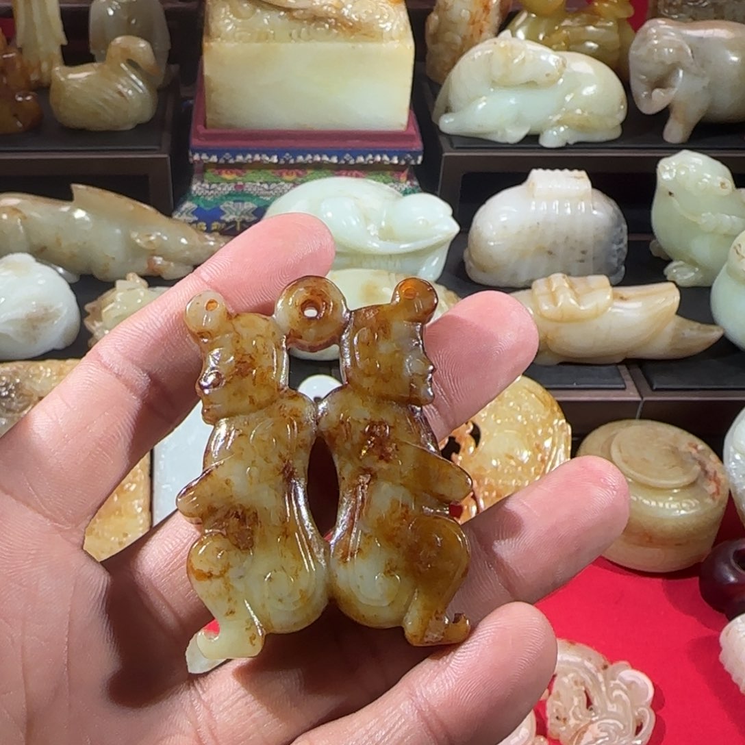 和田玉挂件未镶嵌皖*韵