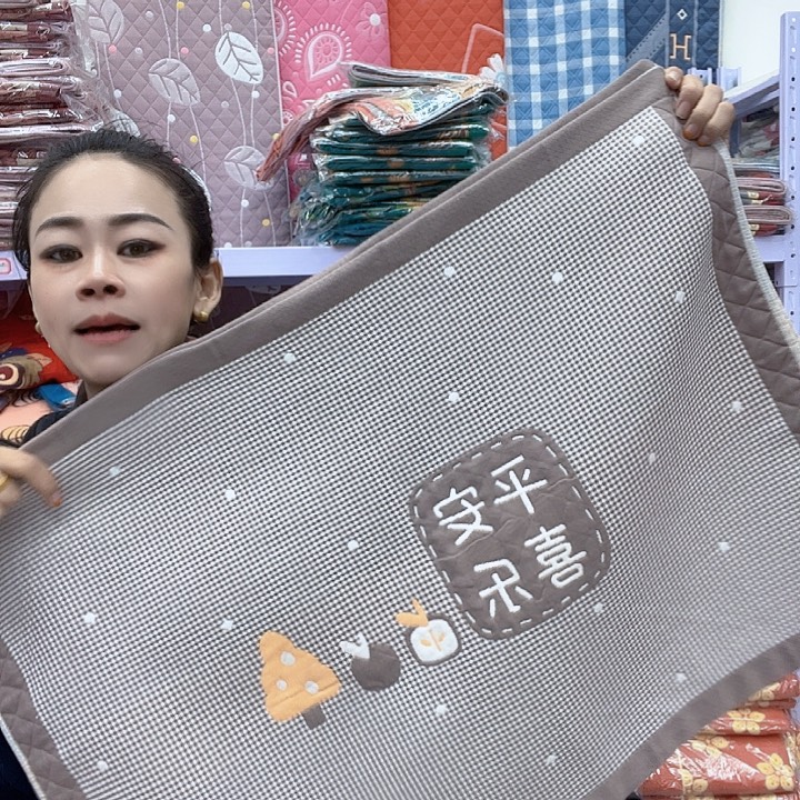 棉咖色平安自己纯棉