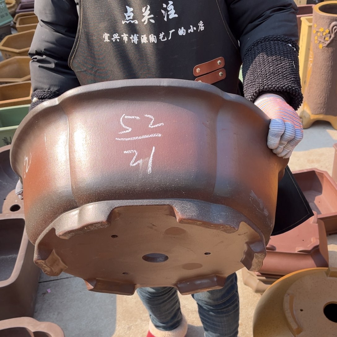 紫砂花盆盆景艺术