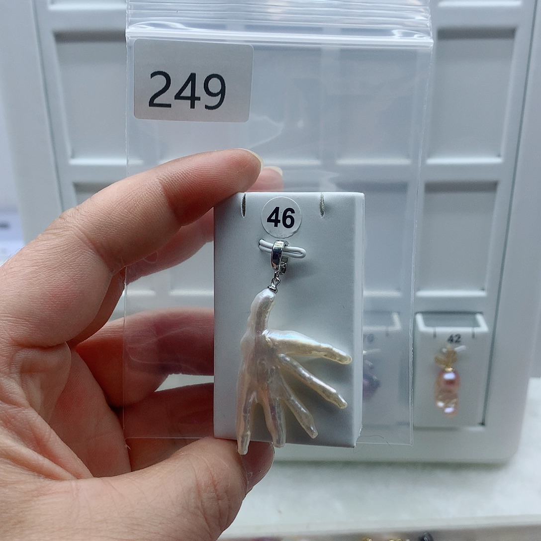 吊坠(不含链)淡水珍珠合金