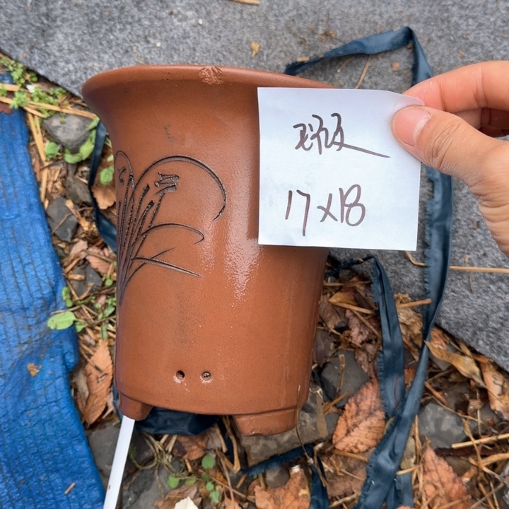 紫砂花盆特价清仓