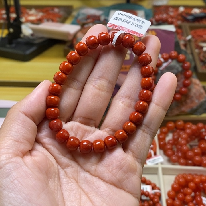 未镶嵌卡8南红玛瑙