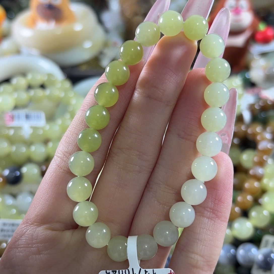 和田玉未镶嵌手链409