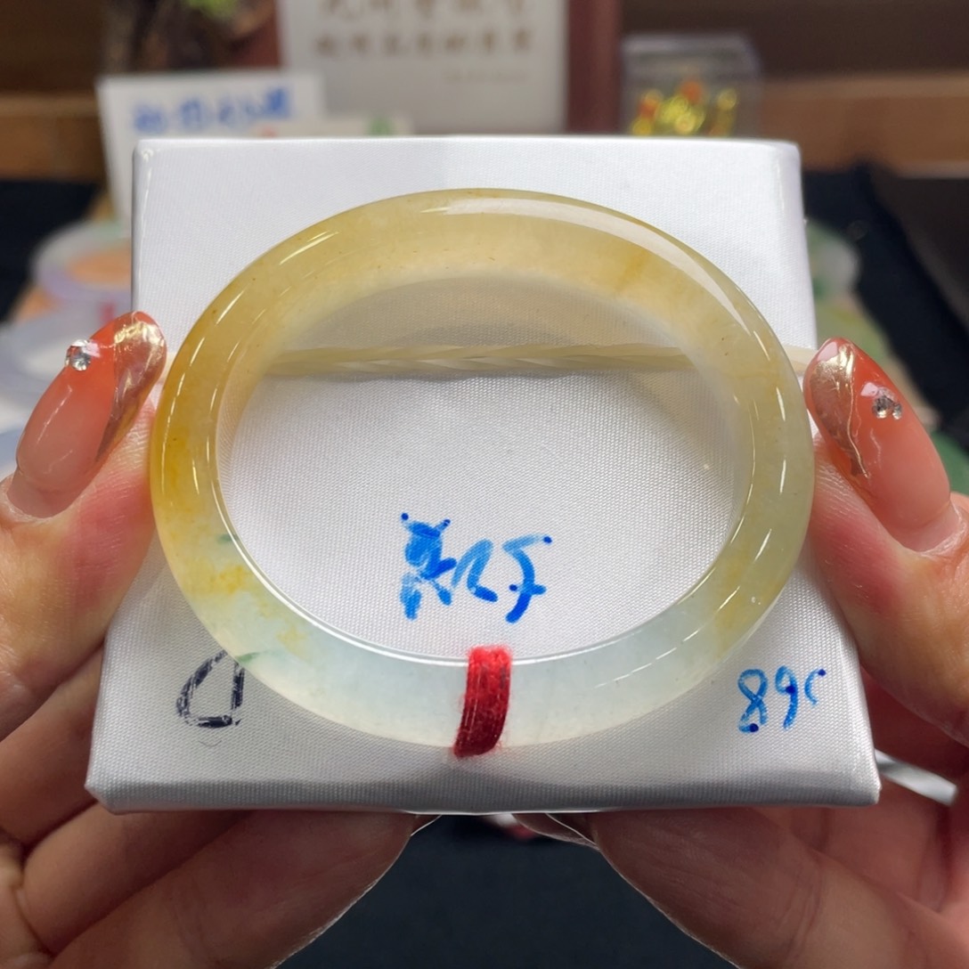 翡翠手镯未镶嵌翡翠52贵妃